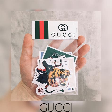 supreme sticker gucci|gucci supreme for sale.